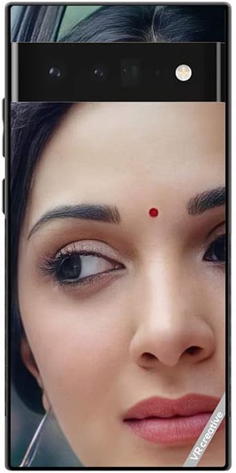 VR Creative Protective Case Cover For Google Pixel 6A Bollywood Actress Kiara Advani Design Multicolour