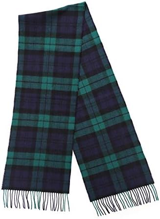 Biddy Murphy Fine 100% Irish Lambswool Plaid Scarf, Soft & Warm, Celtic Tartan Check, Imported - Image 2