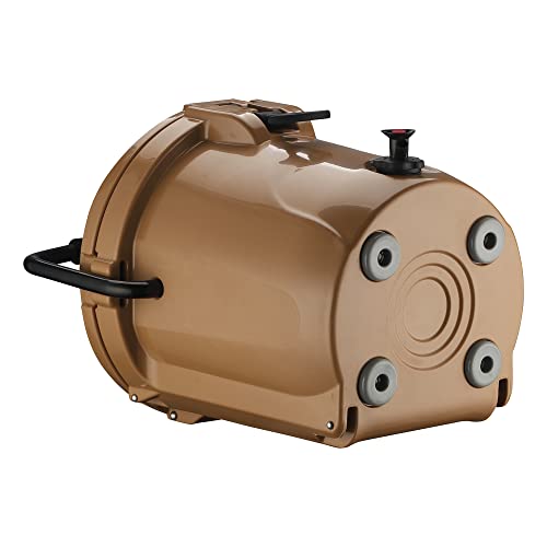 Forout 3.5 Gal Water Cooler, Hard Cooler Ice Chest With Heavy Duty Rubber Latches, 3 Inch Insulated Walls Keeping Ice Cold For Days, Great For The Beach, Boat, Fishing, Barbecue Or Camping Brown #TOP5