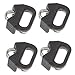 OSALADI 16 Sets Triangle Ring Fastener Camera Hand Strap Leather Camera Strap Binocular Straps Ring Adapter Triangle Key Strap Hook Split Ring Strap Buckle Stainless Steel Rangefinder