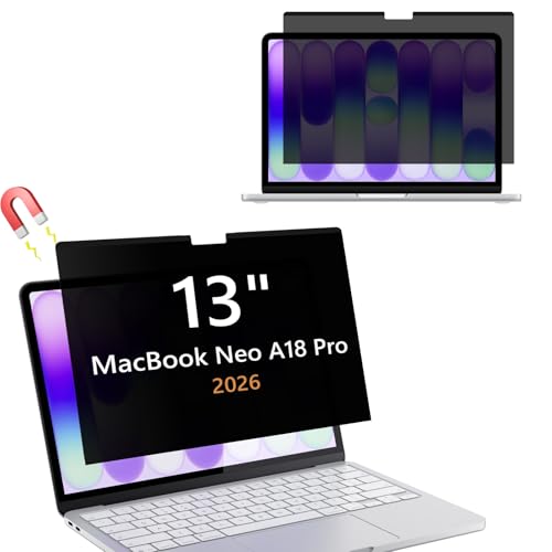 Filtro de privacidad para MacBook Neo de 13 pulgadas: trabaja seguro donde sea