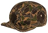 COOLSOME Camo Hat 5 Panels Hats Camper Hunting Cap (US, Numeric, 7, 7 3/4, M (7-7 1/2)| Frog camo |Short Brim)