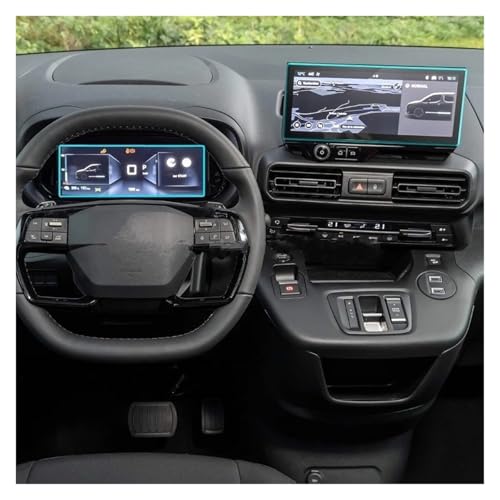 Verre trempé 10 pouces Citroën E-Berlingo haute transparence et antichoc