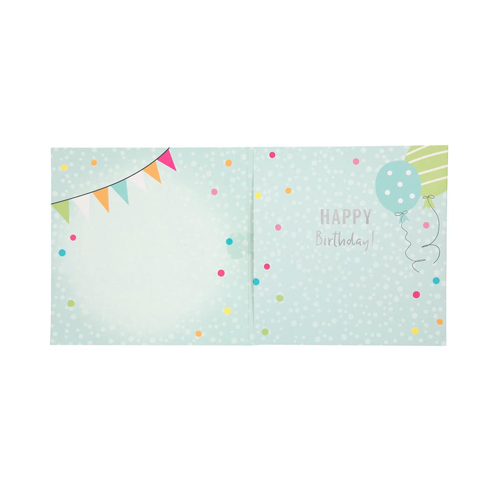 Tarjeta Cumpleaños Depesche Número 16 - Con Música, 15.5x15.5 Cm, Diseño Interior Texto