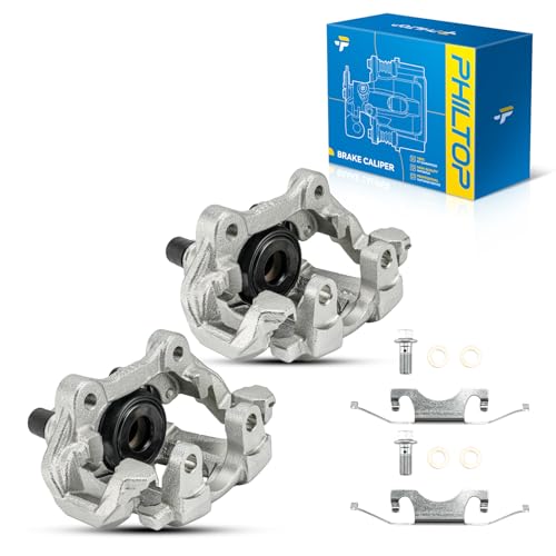 Image of PHILTOP Brake Caliper Rear Compatible with 2011-2023 Dodge Durango, 2011-2022 Jeep Grand Cherokee, 18-B5420, 18-B5421