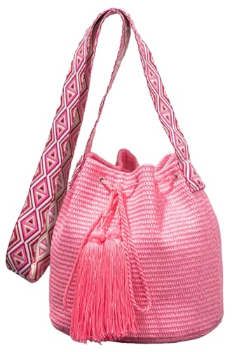 Sac crossbody en paille pour femmes fini les mains encombrées en vacances