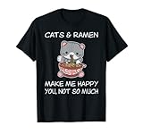 Photo Gallery ramen cat shirt sarcastico cat lover ramen noodles and cats maglietta Photo Gallery ramen cat shirt sarcastico cat lover ramen noodles and cats maglietta