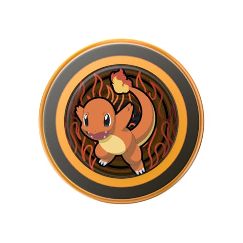 Image of PopSockets Phone Grip for MagSafe, Magnetic Holder, Phone Stand, Pokemon - Charmander Flame