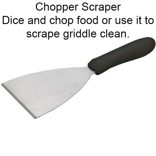 Kit de 5 piezas para parrilla acero inoxidable Tiger Chef miniatura 6