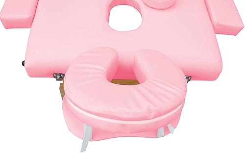 Miniatura 9 de Mesa de masaje portátil, cama de masaje, cama de spa de 84 pulgadas de largo, 24 pulgadas de ancho, mesa de masaje ajustable en altura con 2