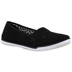 stiefelparadies Damen Ballerinas Slipper Flache Spitze Häkeloptik Feminine Slip-ons Stoff Strass Metallic Schuhe 129303 Schwarz Weiss 38 Flandell stiefelparadies Damen Ballerinas Slipper Flache Spitze Häkeloptik Feminine Slip-ons Stoff Strass Metallic Schuhe 129303 Schwarz Weiss 38 Flandell