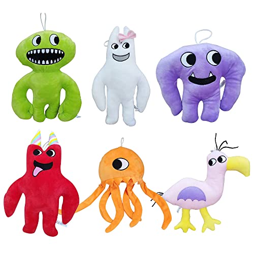 6Pcs Garten Of Banban Plush, Jumbo Josh Plushies Toys For Fans And Friends,Soft Monster Horror Stuffed Figure Doll For Adult And Kids #TOP4
