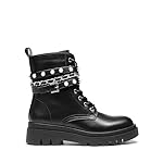 DREAM PAIRS Women's Fashion Platform Combat Boots Lace Up Lug Sole Goth Ankle Booties Shoes - Image 2