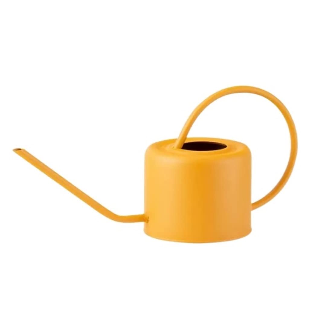 Konewka Konewka Ze Stali Nierdzewnej Do Roślin Domowych Długa Wylewka Kwiatów Ogrodowych Bonsai Ogrodnictwo(Yellow)