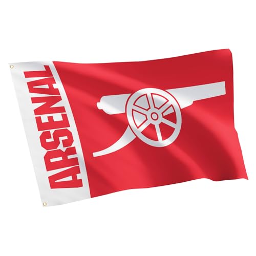 Image of Desert Cactus Arsenal FC 100% Polyester Indoor Outdoor 3x5 feet Banner Gunners Football Soccer (Flag H)