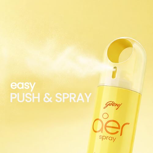 Image of Godrej aer Spray | Room Freshener for Home & Office - Citrus Blast (180 ml) | Long-Lasting Fragrance