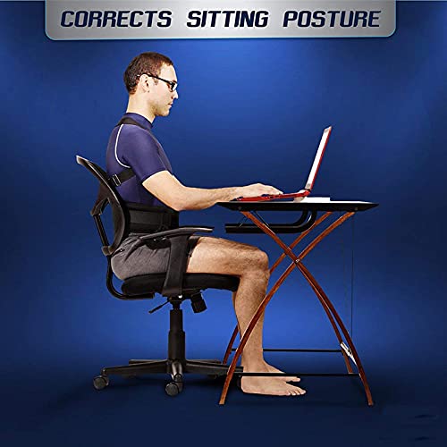 Corrector de Postura con Terapia magnética, cinturón de Soporte para Hombros y Espalda para Hombres y Mujeres, Tirantes y Soportes, cinturón de Postura para Hombros, Tall