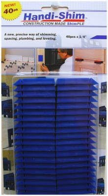 Watman HS1440BL 0.25 in. Blue Shim44; 40 Pack