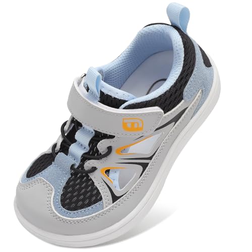 Image of JOINFREE Toddler Sandals Kids Wide Girls Boys Aqua Athletic Sneakers Barefoot Beach Sandals Quicky-Dry Non-slip Outdoor Water Sports Hiking Sandals Summer Water Shoes for Pool River Swim