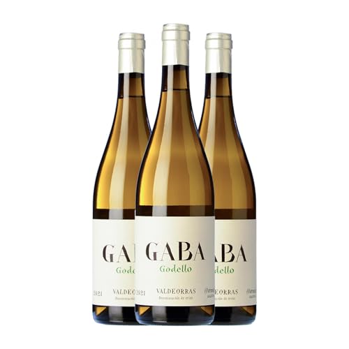 Telmo Rodríguez Gaba Do Xil Branco Godello Valdeorras 75 cl Vino blanco (Caja de 3 Botellas de 75 cl)
