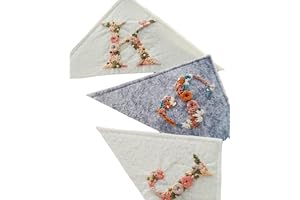 Felt Corner Bookmarks with Exquisite Embroidery
