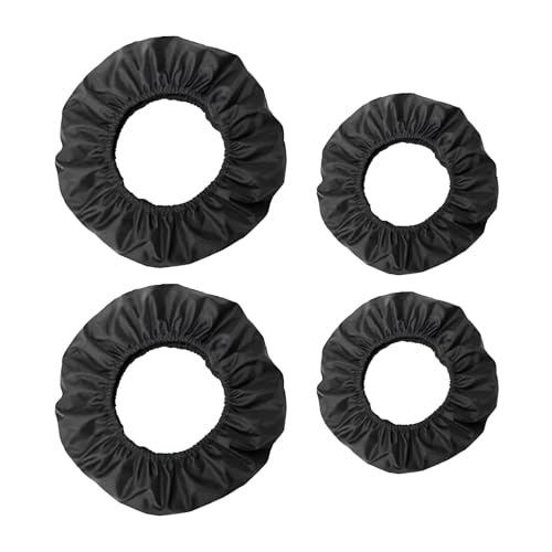 4 Piezas Funda Carrito Bebe, Cubierta De Rueda Para Cochecito Infantil, Funda Protectora Para Andador, Accesorios Para Cochecito, La Tela De Oxford Es Impermeable Y Antipolvo