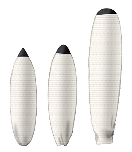 QCWN - Funda calcetín protectora para tabla de surf, ligera, elástica, para tabla de surf tipo Shortboard, Longboard e híbrida