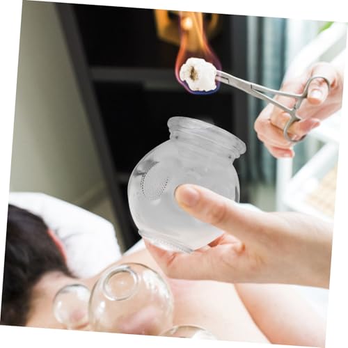Healeved, juego de 7 copas de ventosa china de vidrio para alivio del dolor muscular miniatura 4