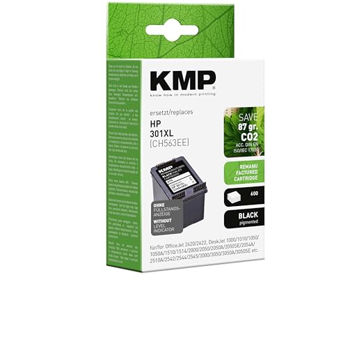 Kmp H75 Cartouche Noir S'Adapte Hp Ch 563 Ee