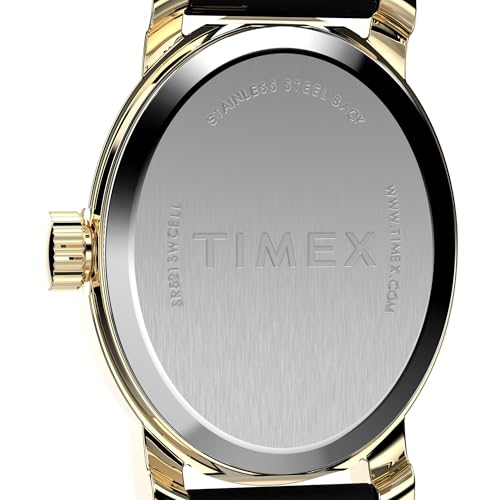 Image of Timex Women's Cavatina Watch - TPearl Dial Gold-Tone Case