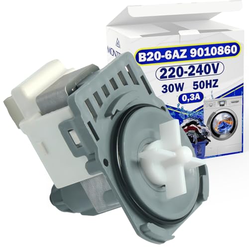 Universal Bomba de Desagüe Lavadora 30W 220-240V 50HZ 0,3A Modelo B20-6AZ 9010860 para Hanyu - Garantía de 10 Años - MONTERAL