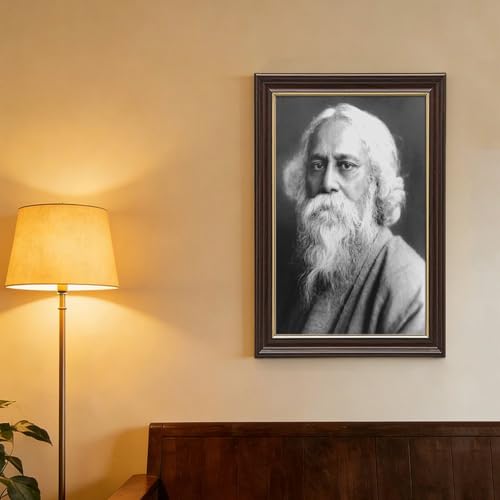 Toile Rabindranath Tagore WCYB habiller un mur vide salon bureau - 4