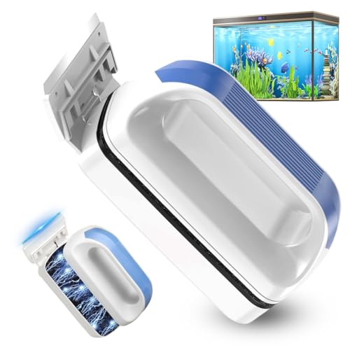 Nettoyeur de vitres d'aquarium à puissance magnétique et grattoir
