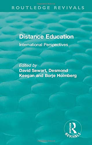 Distance Education: International Perspectives