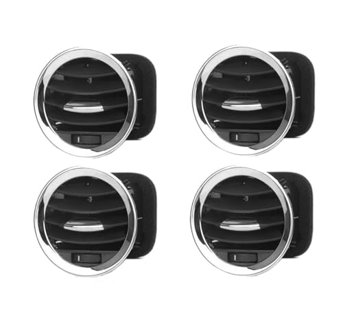 Sortie climatiseur Opel Adam grille aération Corsa D 13417363 chrome 4pcs