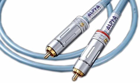 Furutech Alpha Line 1 - High Performance Silver S-Video Male-to-Male Audio Cable, 0.5M