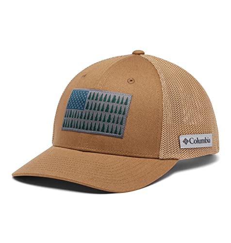 Image of Columbia Unisex PFG Fish Flag Mesh Ball Cap