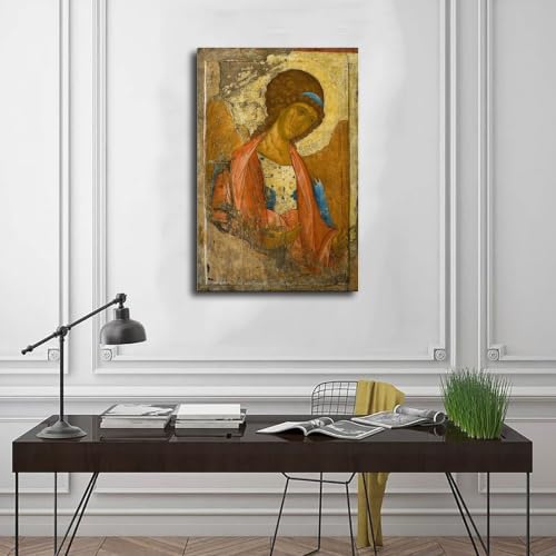 Archange Michael Andrei Rublev cadeau idéal décoration bureau toile - 3