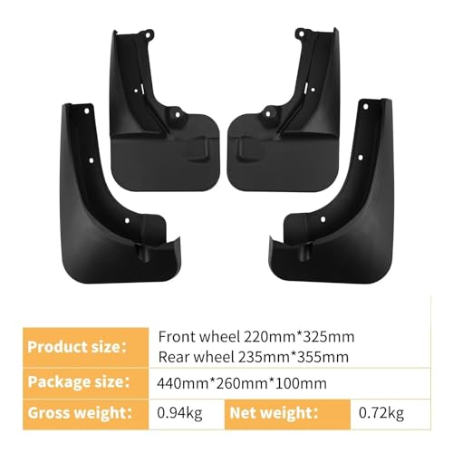 Guardabarros flaps barro salpicaderas para Changan Shenlan G318 2025 2026 3