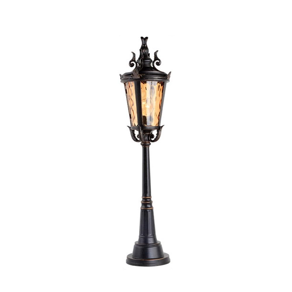 Éclairage Extérieur sur Poteau de Jardin avec Lampadaire Étanche pour Allée