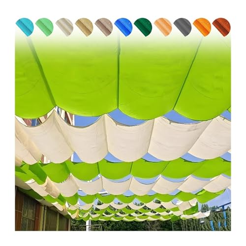 Tenda parasole per gazebo da terrazza, copertura retrattile con protezione UV con kit di montaggio, tenda da esterno impermeabile, copertura per pergola