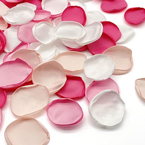 400Pcs Rose Petals for Wedding Decor Blush Pink Silk Petals Flower Girl Scatter Petals for Aisle Table Centerpieces Reception, Bridal Shower Proposal Party Romantic Night 400Pcs Rose Petals for Wedding Decor Blush Pink Silk Petals Flower Girl Scatter Petals for Aisle Table Centerpieces Reception, Bridal Shower Proposal Party Romantic Night