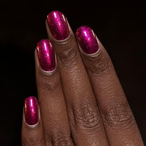 Image of ILNP Showstopper - Vivid Magenta Shimmer Nail Polish
