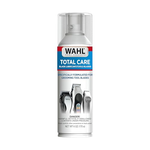 Wahl Total Care Blade Coolant Clipper Spray For Hair Clippers & Beard Trimmers for Men Model 3776P