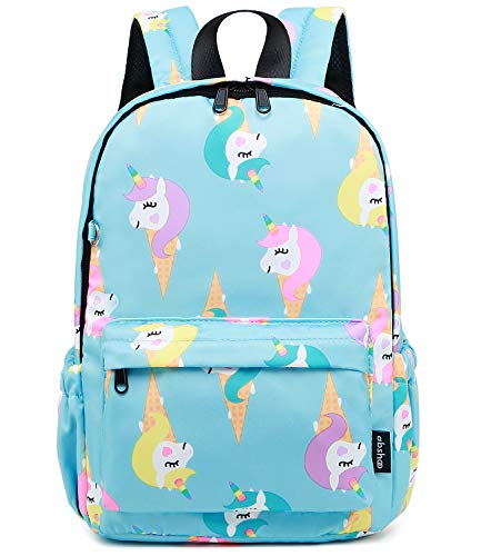 Abshoo Little Kids Unicorn Toddler Backpacks For Girls Preschool Backpack With Chest Strap (Unicorn Blue) #TOP5