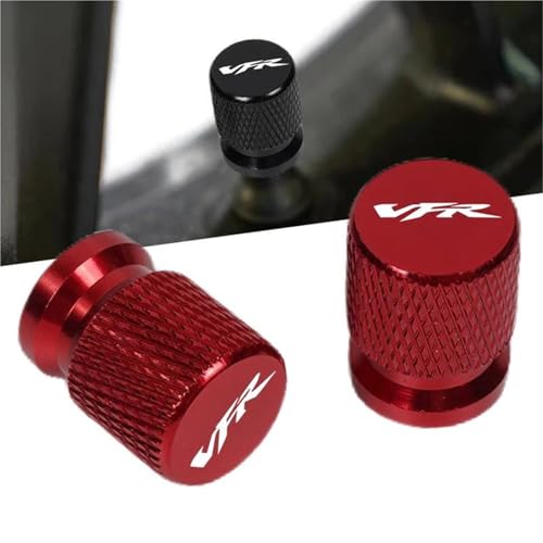 Tapón de válvula de aire de aluminio negro para Honda VFR1000F Firestorm de alta resistencia 3