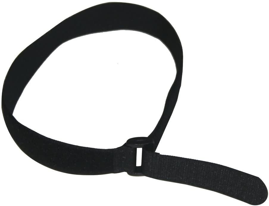 [16 Pack] 1 x 18 Hook and Loop Reusable Fastening Nylon Cable Securing Straps by YiwerDer- Durable Functional Ties to Keep Your Places from Tangled Messes of Cords