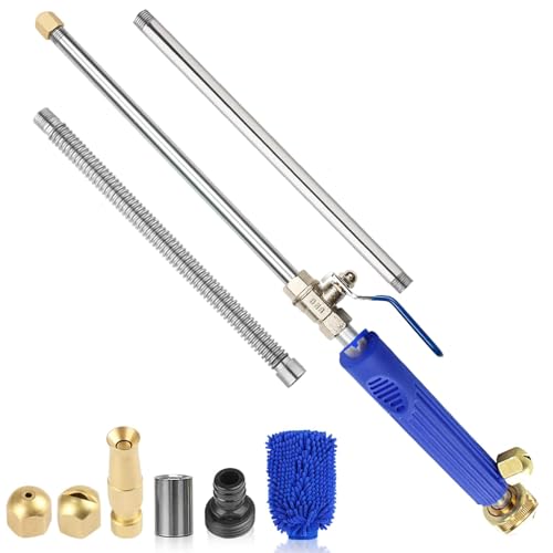 THE WHITE SHOP High Pressure Power Washer Wand With 3 Spraye...