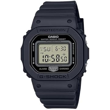 Relógio CASIO G-SHOCK preto digital feminino GMD-S5600BA-1DR