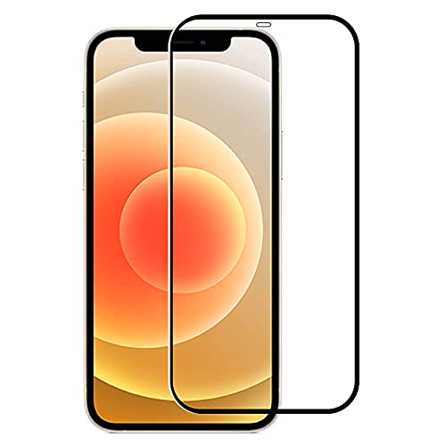 Image of Tempered Glass Screen Protector Compatible For Apple iPhone 12 Pro Max with Edge to Edge Coverage and with Easy Installation Kit